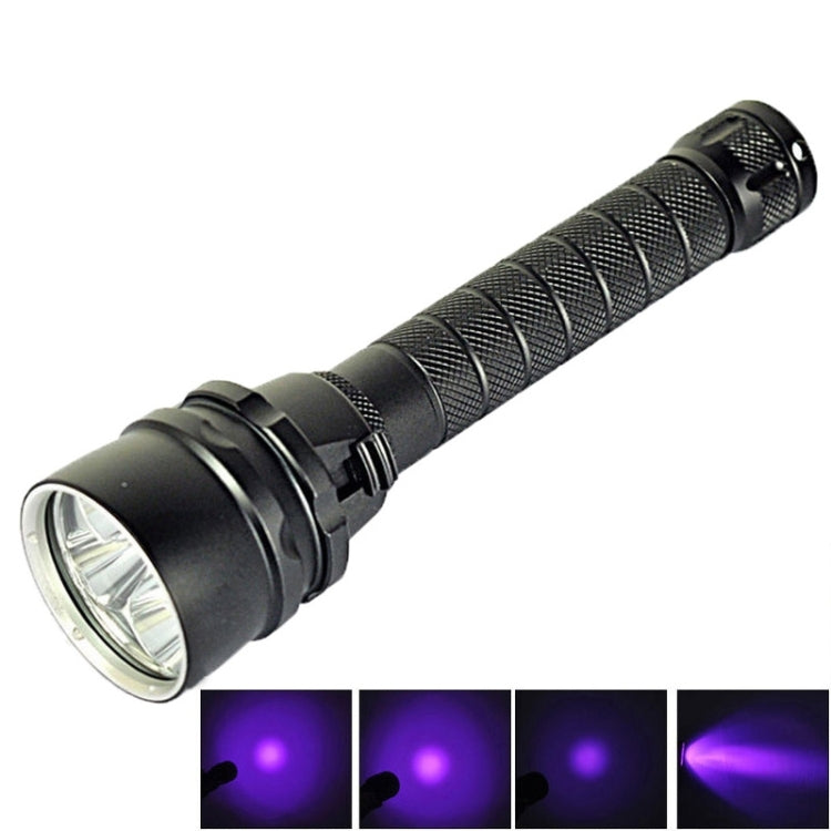 Luce UV viola 5000 lumen immersione 150 m nero