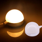 USB-2W 5V 140-150Lumen 6 LED, White Light, Warm White Light