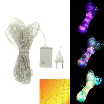 Luce RGB a 96 LED con controller, effetto lampeggiante/dissolvenza/inseguimento
