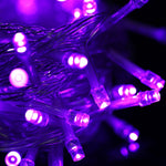 100 luci LED con controller, effetto lampeggiante/dissolvenza/inseguimento, CA 220 V, spina UE, Green Light, White Light, Red Light, Orange Light, Blue Light, Pink Light, Purple Light, Yellow Light