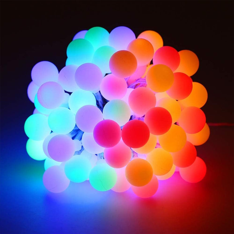 Luce RGB da 50 LED con controller, effetto lampeggiante/dissolvenza/inseguimento