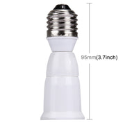 Adattatore estensione lampadine da E27 a E27 95 mm