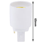 Convertitore adattatore per lampadine da E27 a G24