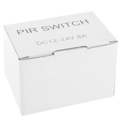 Interruttore sensore movimento PIR DC 12-24V 8A per luce LED