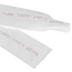 Tubo termoretraibile flessibile Woer RSFR-H VW-1 da 8 mm, 125 ℃, lunghezza: 10 m