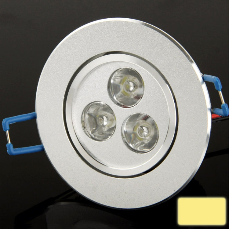3 LED, luce bianca, CA 85-265 V