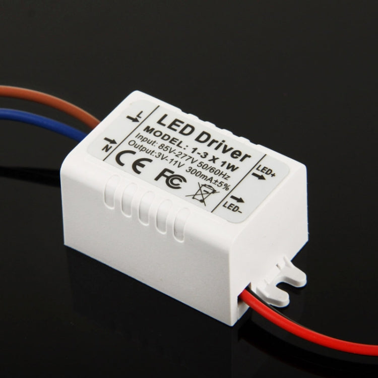 3 LED, luce bianca, CA 85-265 V