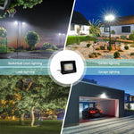 Lampada LED 50W 4000LM 90-140V bianco e warm white