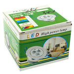 3 LED, CA 85-265 V, Warm White Light, White Light