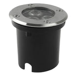 Luce impermeabile a 3 LED DC 12V luce bianca calda