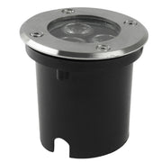 Luce impermeabile a 3 LED DC 12V luce bianca calda