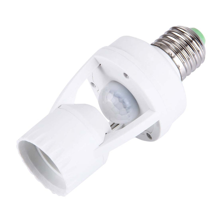 YCB1060 Portalampada con sensore di movimento PIR E27 da 360 gradi, 60 W, raggio di rilevamento: circa 6 m, CA 110-240 V