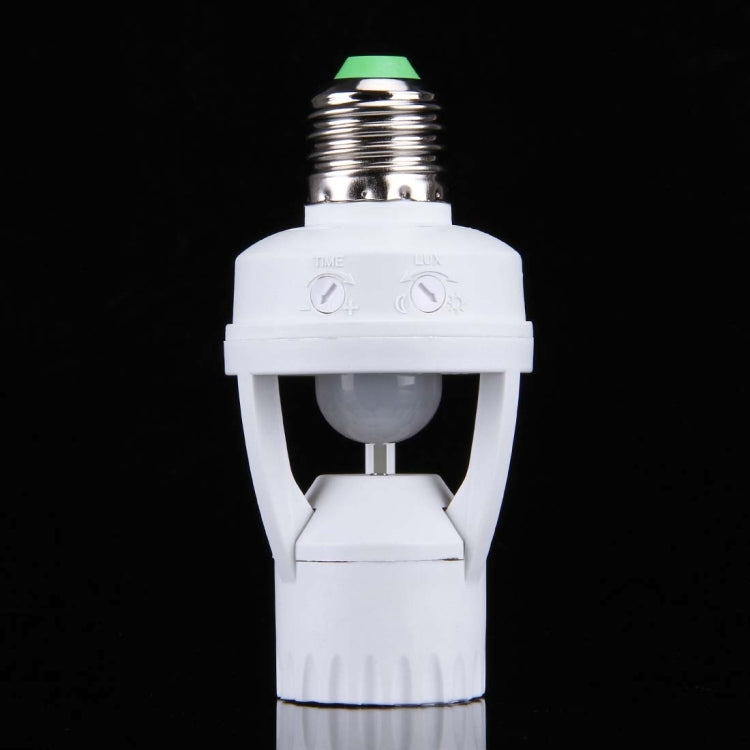 YCB1060 Portalampada con sensore di movimento PIR E27 da 360 gradi, 60 W, raggio di rilevamento: circa 6 m, CA 110-240 V