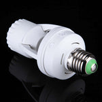 YCB1060 Portalampada con sensore di movimento PIR E27 da 360 gradi, 60 W, raggio di rilevamento: circa 6 m, CA 110-240 V