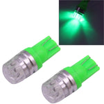 2 PZ T10 1.5W 60LM 1 LED Luce di stop LED COB blu scuro per veicoli, DC12V