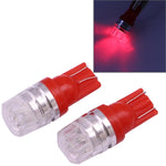 2 PZ T10 1.5W 60LM 1 LED Luce di stop LED COB blu scuro per veicoli, DC12V