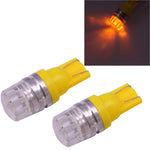 2 PZ T10 1.5W 60LM 1 LED Luce di stop LED COB blu scuro per veicoli, DC12V
