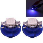 2 PZ B8.4 0.2W 12LM 1 LED SMD 5050 Lampadina LED per strumenti Cruscotto per veicoli, DC 12V, 0.2W B8.4