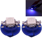 2 PZ B8.4 0.2W 12LM 1 LED SMD 5050 Lampadina LED per strumenti Cruscotto per veicoli, DC 12V, 0.2W B8.4