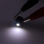 2 PZ T4.2 Luce bianca 0,1 W 5LM 1 LED SMD 3528 Lampadina LED per strumenti Cruscotto per veicoli, DC 12V, 0.1W T4.2