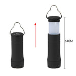 Torcia LED telescopica in alluminio 3W con clip