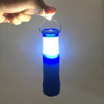 Torcia LED telescopica in alluminio 3W con clip