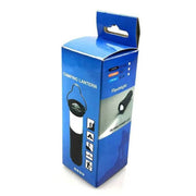 Torcia LED telescopica in alluminio con clip 3W