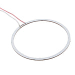 90mm 5W 180LM Angel Eyes Circles Faro per auto COB Luci LED per veicoli, DC 12-24V, 90mm Blue Light, 90mm  White Light, 90mm Pink Light, 90mm Green Light, 90mm Red Light