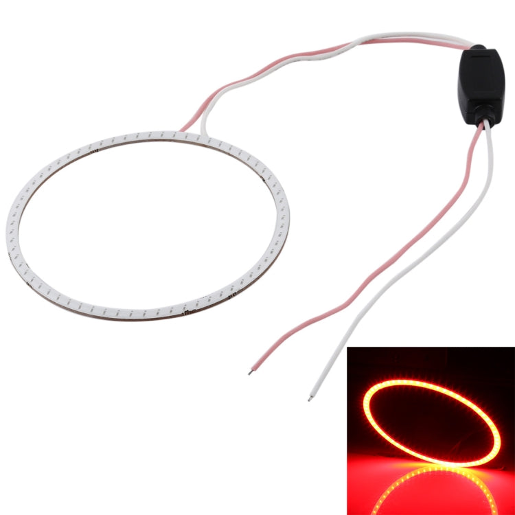 90mm 5W 180LM Angel Eyes Circles Faro per auto COB Luci LED per veicoli, DC 12-24V, 90mm Blue Light, 90mm  White Light, 90mm Pink Light, 90mm Green Light, 90mm Red Light
