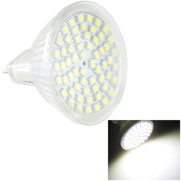 60 LED 3528 SMD, CA 220 V, Warm White Light, White Light