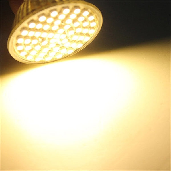 60 LED 3528 SMD, CA 220 V, Warm White Light, White Light