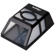 Lampada solare da parete con 2 LED per esterni