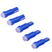 5 PZ T5 0,5 W 20LM 1 LED COB LED Lampadina per strumenti Cruscotto per veicoli, DC 12V