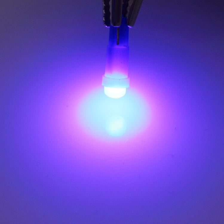5 PZ T5 0,5 W 20LM 1 LED COB LED Lampadina per strumenti Cruscotto per veicoli, DC 12V