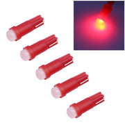 5 PZ T5 0,5 W 20LM 1 LED COB LED Lampadina per strumenti Cruscotto per veicoli, DC 12V
