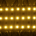 20 LED SMD 5050 a 3 LED a luce bianca calda, CC 12V