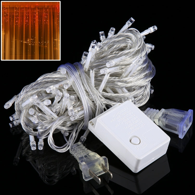 100 LED con giunto terminale e controller a 8 modalità di visualizzazione per feste di Natale, CA 110 V, spina americana, 100 LEDs AC 110V(Colorful Light), 100 LEDs AC 110V(White Light), 100 LEDs AC 110V(Red Light)                                      ...