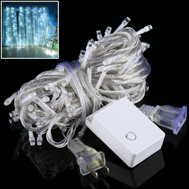 100 LED con giunto terminale e controller a 8 modalità di visualizzazione per feste di Natale, CA 110 V, spina americana, 100 LEDs AC 110V(Colorful Light), 100 LEDs AC 110V(White Light), 100 LEDs AC 110V(Red Light)                                      ...