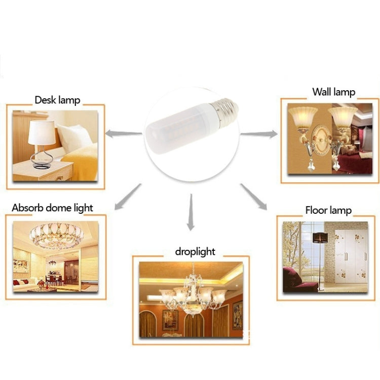 Lampadina G9 6,5 W luce bianca calda 560LM 60 LED SMD 5730 mais, CA 85-265 V