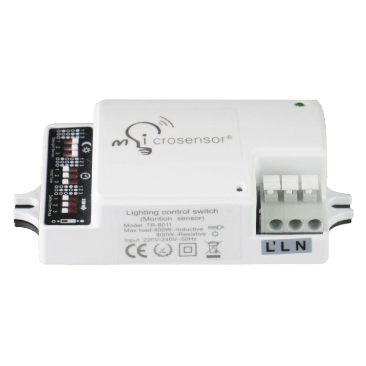 Sensore luce automatico TR-8011 220-240V campo 10 m