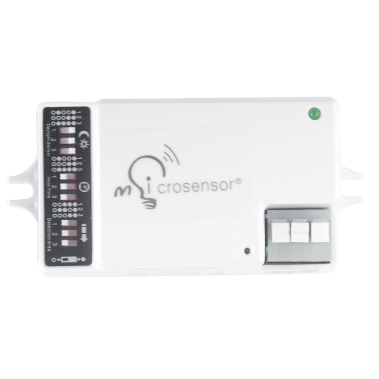 TR-8011 AC 220-240V Sensore di controllo della luce Interruttore DIP automatico della luce, Campo di rilevamento: 10 m