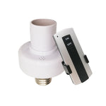Set portalampade con telecomando wireless E27 con telecomando