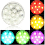Luce multicolore a 14 LED con telecomando