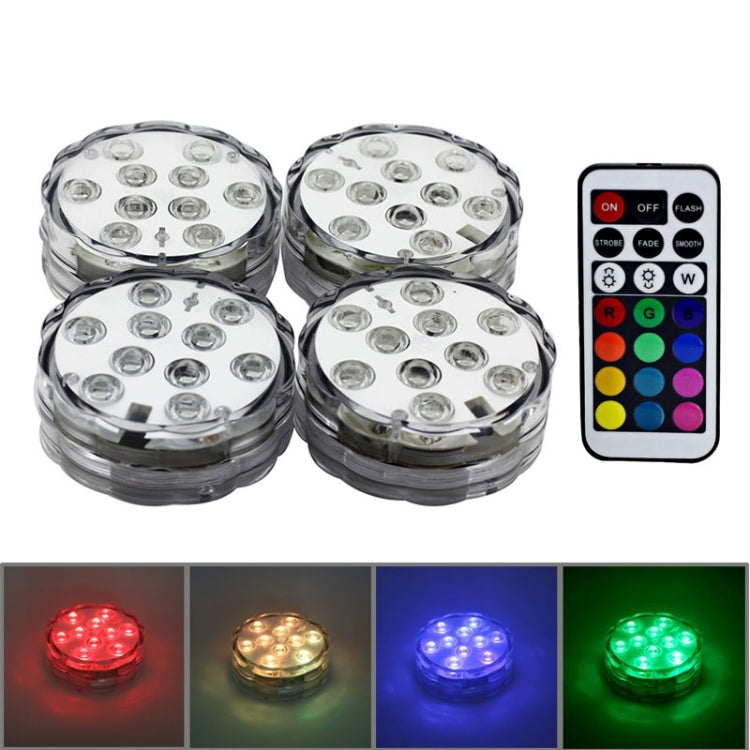 10 LED con telecomando