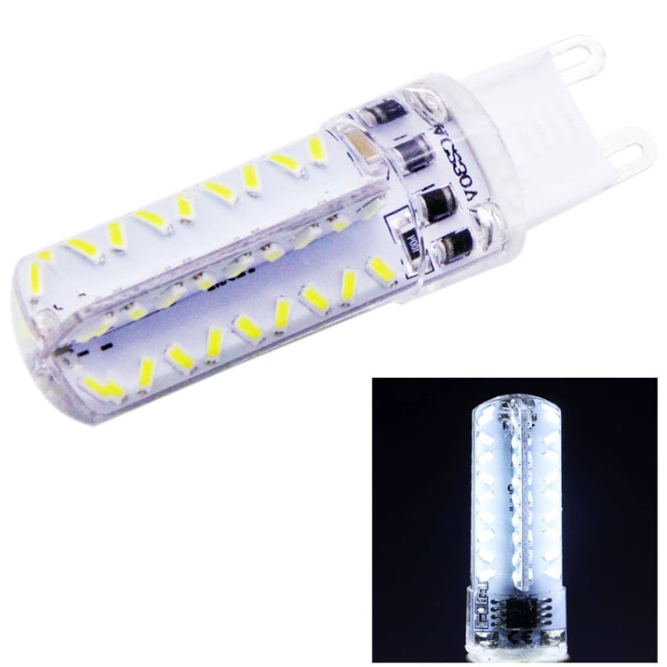 72 LED SMD 3014, Luminosità regolabile, AC 220V, G9 220V White Light, G9 220V Warm White