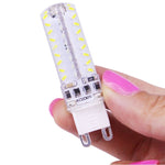 72 LED SMD 3014, Luminosità regolabile, AC 220V, G9 220V White Light, G9 220V Warm White