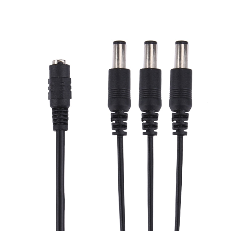 Cavo connettore da cilindro femmina a 3 cilindri maschio da 5,5 x 2,1 mm per controller luci LED