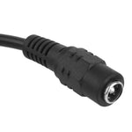 Connettore cavo di alimentazione CC da 5,5 x 2,1 mm femmina a 2x maschio con interruttore per striscia LED, lunghezza: 30 cm