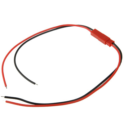 Cavo connettore JST a 2 pin per striscia luminosa a LED, lunghezza: 30 cm
