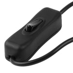 Spina di alimentazione CC da 5,5 x 2,1 mm Cavo connettore di prolunga maschio-femmina con interruttore ON/OFF, lunghezza: 30 cm